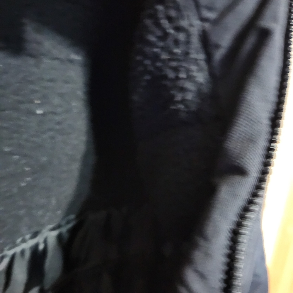 Boys Black Puffer Jacket with Faux Fur Hood - Picture 8 of 12